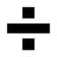 ➗