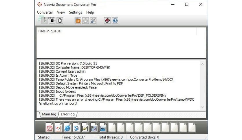 Neevia Document Converter Pro 7.5.0.211 download the new version for ipod